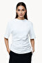 Basic Cotton Blend Crew Neck T-Shirt
