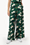 Floral Viscose High-Rise Flare Pants - 4
