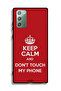 Samsung Galaxy Note 20 Protective Case Cover Keep Calm And Dont Touch My Phone - 2