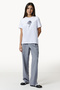 Printed Cotton Crew Neck T-Shirt