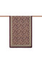 Bitter Brown Mesopotamia Model 03 Patterned Shawl - 2