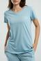 Viscose Single Jersey Woven Summer Pajamas Set with Pocket Detail - 3