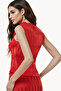 Waffle Textured High Neck Top - 4