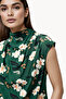 Regular Viscose Choker Neck Top - 3