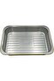 4600 ml Golden Aluminium Rectangular Food Container with Lid – 1 Pc | Heavy-Duty Dispos - 7
