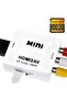 HDMI to Av Converter White – Hdmi2Av Old Tv Compatible Rca Converter Adapter 1080P - 3