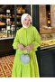 Summer Eyelet Embroidery Modest Set with Stone-Detail Long Skirt - 2