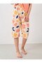 Floral Printed Short Sleeve T-Shirt and Shorts Sets - 5