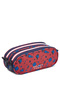 Back To School 2025 Two Compartment Pencil Case Blue Printing - 3