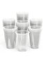 Clear PET Plastic Cups – 14 oz | 50 PCS | BPA-Free Disposable Cold Drink Cups - 3