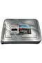 5-Section Black Base Food Containers with Lids – 5 PCS - 6