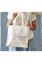 Heartbeat and Guitar Pattern Cloth Bag - 3