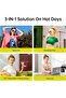 Handheld Fan Life7, Powerful Portable Fan with LED Display - 2