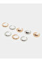 Set of 8 - Plain Cuff Ring - 2