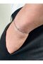 Silver Men's Chain Bracelet Women's Stainless Steel Color Non-Throw Unisex Anti-Tarnish Steel Bracelet - 3