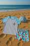 Swimsuit - Blue - Graphic - 4