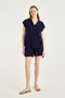 Terry Fabric Patterned Blouse - 3