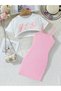 Kids Yes Printed Dress & Crop T-Shirt 2-Piece Combination