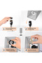 USB charging cloth cover table lamp - 6