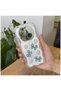Xiaomi Poco X7 Compatible Case Zebana Floral Silicone Case Green