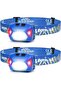 Head Torch (2 Pack) Super Bright LED Headlamp - 6 Modes, Waterproof, Battery Powered, Lightwei