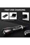 LED Flashlight Rechargeable, 15000 Lux, 5 Modes, Zoomable, USB Rechargeable, IPX4 - 3