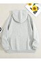 2-Piece Zippered Hooded Oversize Sweatshirt - 5