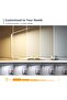 Desk Lamp, LED Desk Lamp with Power Adapter, 9.2W 800lm, Dimmable Desk Lamps Office, 5 Brightn - 3