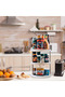 Rotating kitchen organizer 3 levels - 2