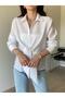 White Tie Front Shirt - 3