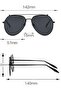 Unisex Polarized Protected Police Sunglasses - 3