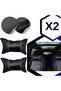 Universal Suitable for Any Vehicle Gear Shift Gaiter Steering Wheel Cover Seat Belt Pad Set Neck Pillow Set - 4