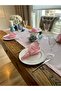 Royal Sugar Pink Napkin Fabric Napkin 6 Pcs - 3