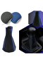 Universal Suitable for Any Vehicle Gear Shift Gaiter Steering Wheel Cover Seat Belt Pad Set Neck Pillow Set - 5