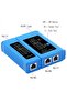 Rj45 Ethernet Cable Tester Cat6 Cable Tester Rj11 Rj45 Test - 4