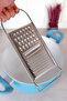Set of 3 Stainless Steel Grater and Garlic Crusher - 4