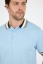 Men's American Style Polo Collar T-Shirt Relaxed Fit, Summer Sports T-Shirt 5030 - 4