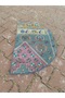 46X74 cm Hand Woven Yahyalı Semicircle Vintage Carpet, in Front of the Sink, Bathroom, Gift Carpet Giant - 6