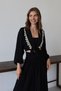 Women's Tassel Detailed Slit Bohemian Suit Nbnp015 - 7