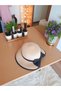 Women's Straw Hat Bow Slit Wide Brim, Summer, Beach, Sun, Holiday, Fashion, Style, Summer Fashion - 7