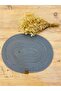 Wicker Jute Oval Presentation Plate Coaster, Stylish and Natural American Service Supla Set - 2