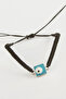 Square Evil Eye Macrame Braided Bracelet - 2