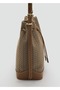 Logo Pattern Jacquard Bucket Bag - 5