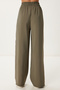 Women's Khaki Modal Shirt Pants Set BV00158 - 7