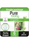 Organic Bamboo Core Panty Diapers Single Pack Size 6 Xlarge 32 Pieces