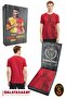 Original Licensed Lion Printed T-Shirt Text Oktay Printed Gift Wooden Box