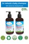 Natural Baby Shampoo 500 ml Hair Body Shampoo Paraben-Free Sulfate-Free Baby Shampoo with Clean Ingredients