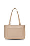 Beige-Burgundy Women's Shoulder Bag Us25550 - 5