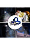 Blue Usb Rechargeable Headlamp Portable 5led Headlight Built In Battery Torch Portable Working Light - 6