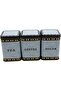 Erb25u1 Square Metal Storage Container 87x87x125, Set of 3, Mosaic - 2
